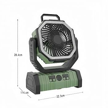 Amazon.co.jp : キャンプ 扇風機 Type-C/USB充電式 20000mAh大